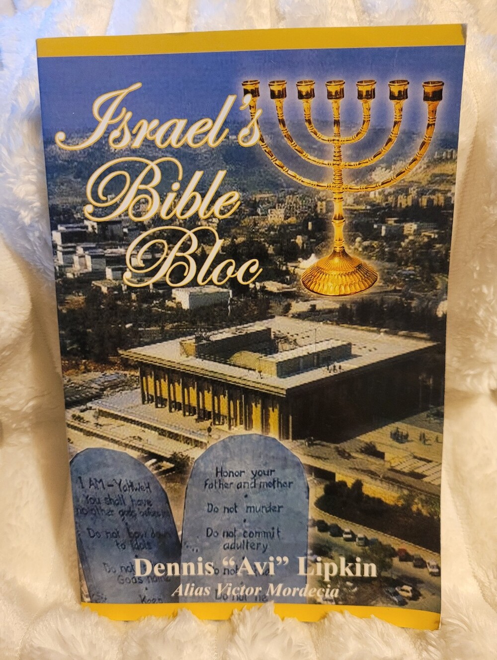 Israel Bible Bloc Book By Dennis "Avi" Lipkin